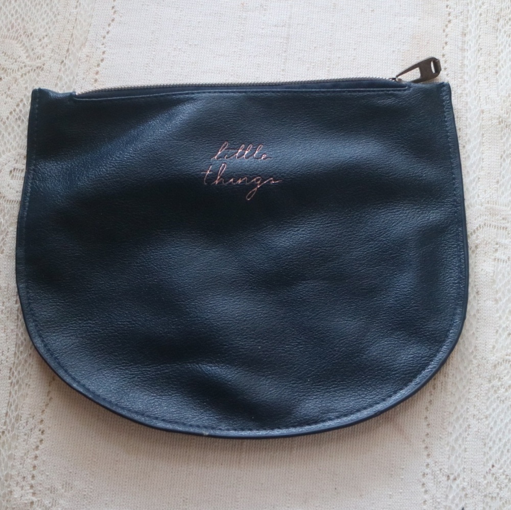 "Little things" travel makeup bag small cute